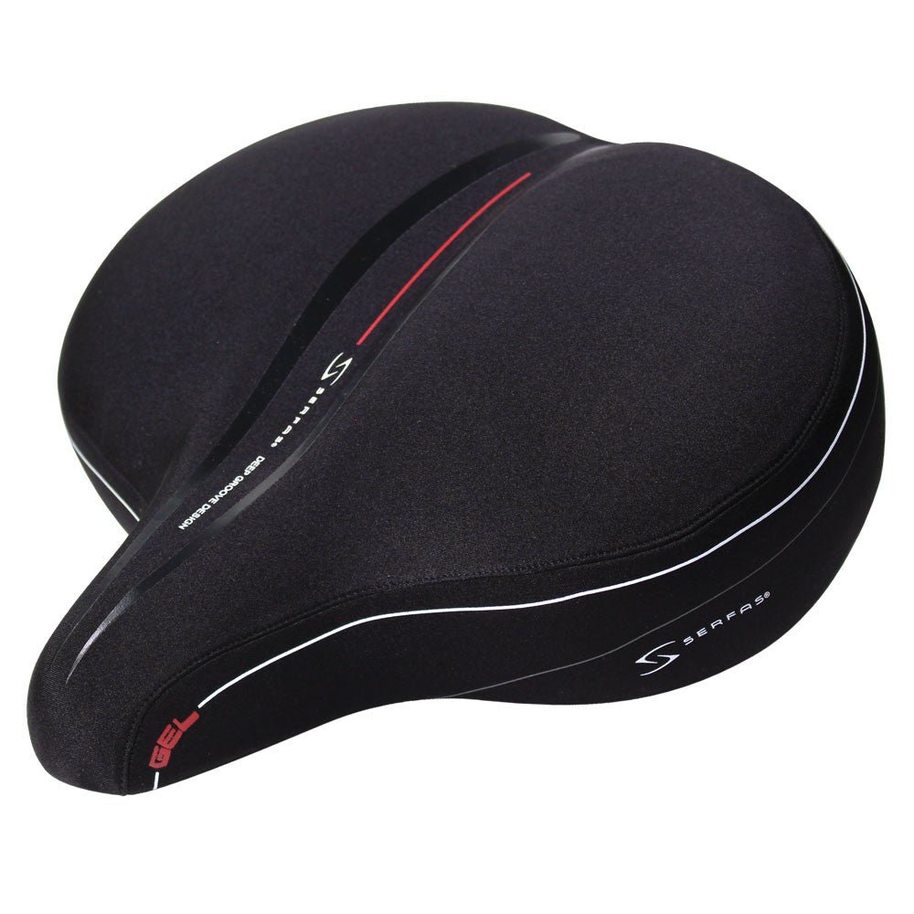 CRS-1 Full Suspension Extra Large Cruiser Saddle w/ Lycra Cover - Newport Cruisers