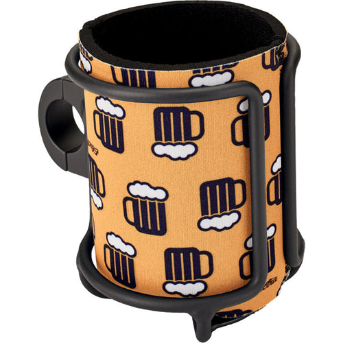 Wired Can Holder w/ Koozie Black - Newport Cruisers
