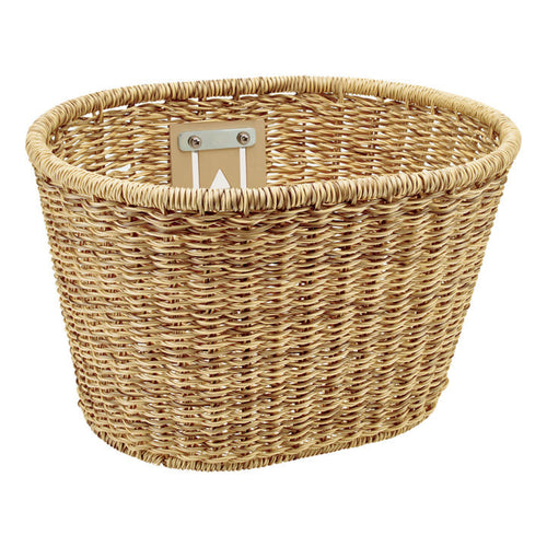 Plastic Woven Basket Light Brown                 Available  10.24.20 - Newport Cruisers
