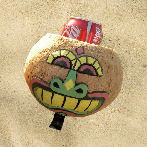 Coconut Cup Holder Glad Face - Newport Cruisers