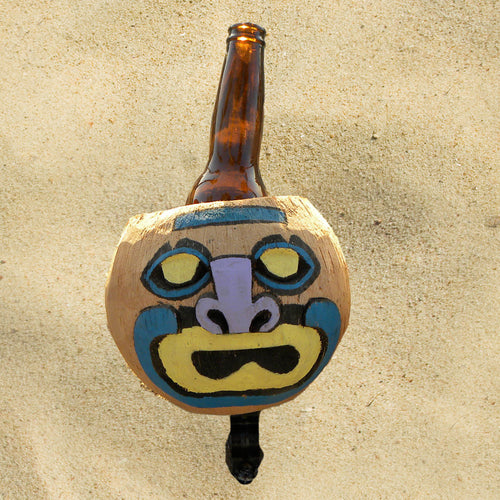 Coconut Cup Holder Mad Face - Newport Cruisers