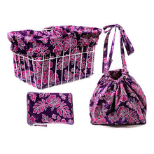 Load image into Gallery viewer, Pink Purple Hibiscus Basket Liner - Newport Cruisers
