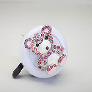 Pink Teddy Bear Bell - Newport Cruisers