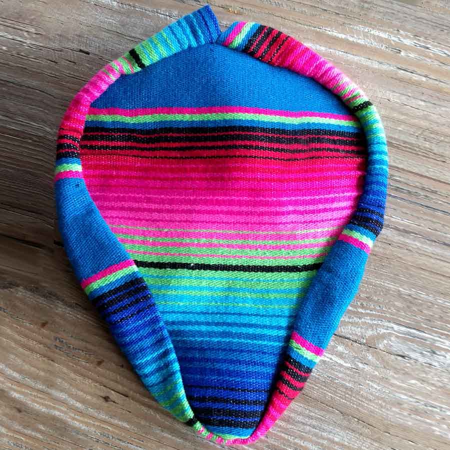 Serape  Seat Cover  – Pink/Blue - Newport Cruisers