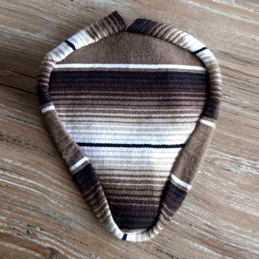 Serape  Seat Cover - Brown/Black - Newport Cruisers