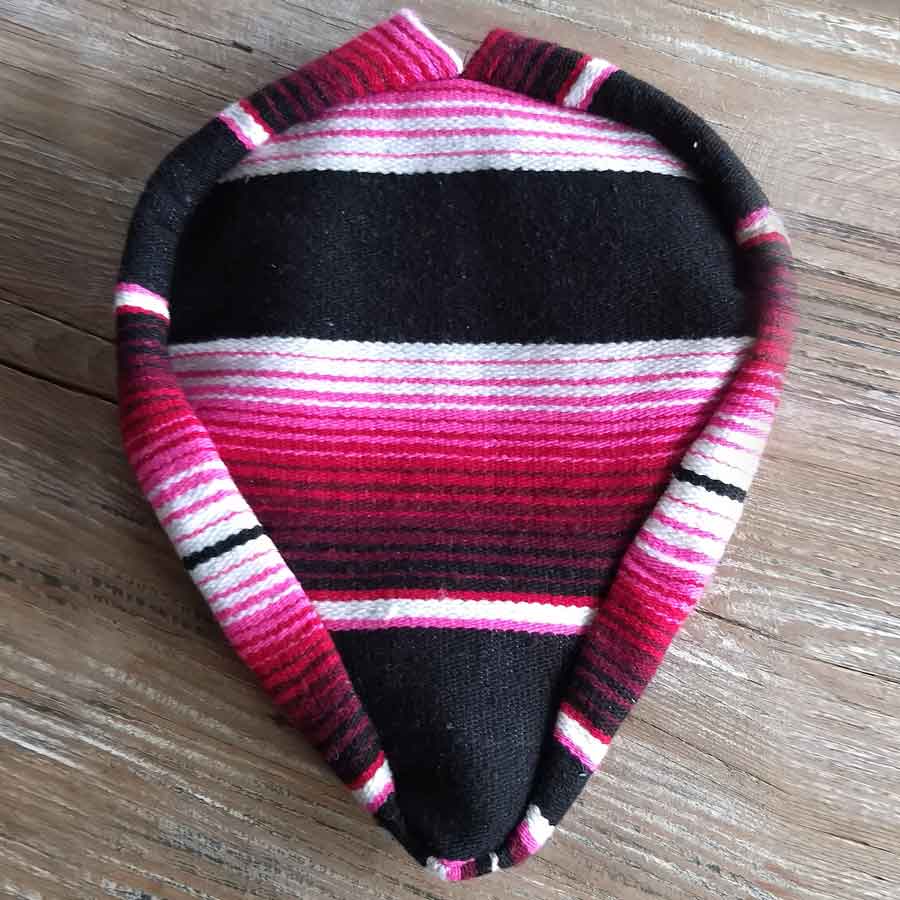 Serape  Seat Cover  – Pink/Black - Newport Cruisers