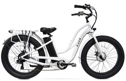 Tahoe Classic Fat Tire  Step Thru/ Electric Bike With  Battery Upgrade to a 21 Amp. 70 Mile range in perfect conditions:)   