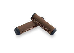 Hand-Stitched Grips Brown (1 Long, 1 Short) - Newport Cruisers