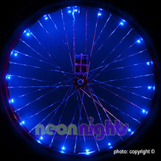 Wheel Lights Blue - Newport Cruisers
