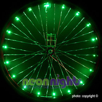 Wheel Lights Green - Newport Cruisers
