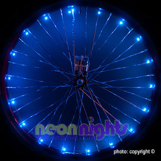 Wheel Lights Turquoise - Newport Cruisers
