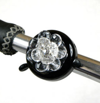 Clear Flower Black Bell - Newport Cruisers