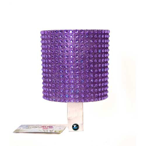 Purple Rhinestone Cup Holder - Newport Cruisers
